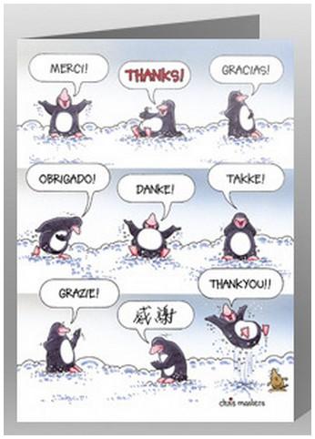 Thank You Card - Thank You in 7 Languages