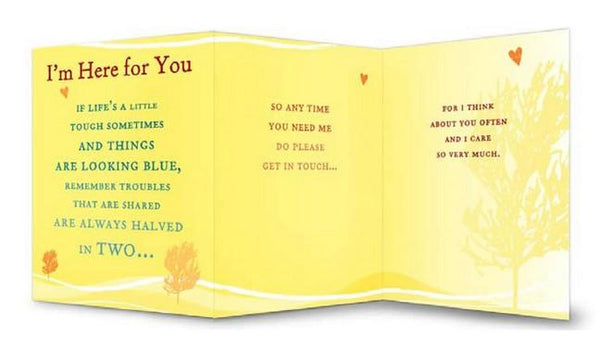 Thinking of You Card - I'm Here For You