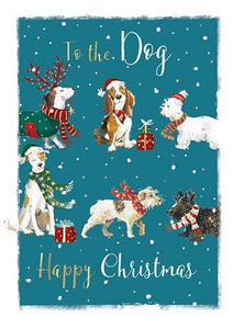Christmas Card - To The Dog - Pawfect Christmas