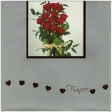 Fiancée Card - Dozen Red Roses Valentine's Day Cards in France