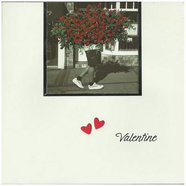 Valentine Card - Valentine Red Roses Be Mine Valentine's Day Cards in France