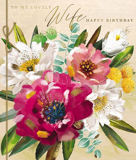 Aazon.co : Old English Co. Watercolour Butterfly Greeting Card For - View #2