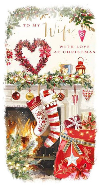 Christmas Card - Wife - Winter Warmers