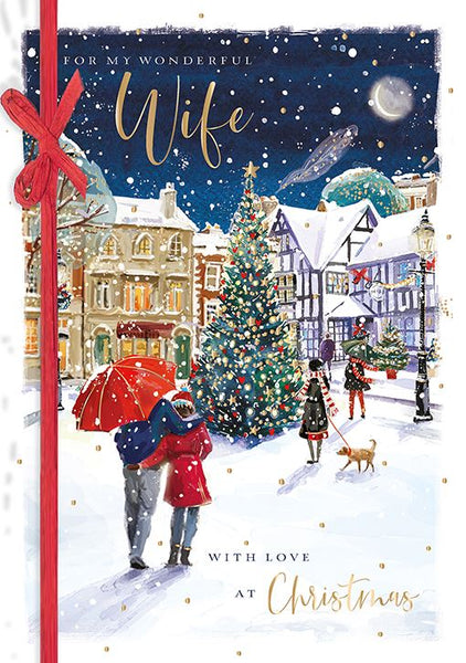 Christmas Card - Wife - Together At Christmas