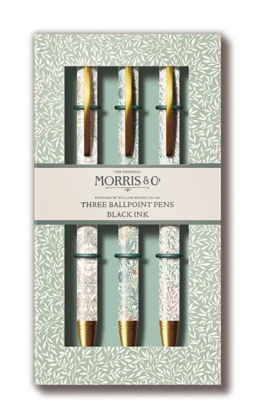 William Morris 3 Pen Set Boxed