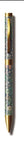 You would love writing with this William Morris patterned pen: Design Blackthorn. The ballpoint pen features matt gold effect appointments and black ink.
