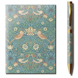 William Morris Design A6 Notebook and Pen - Choice of 3 Designs