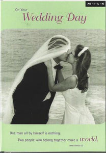 Wedding Card - Newly Wedded Bliss, Long Island, New York