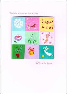 Christmas Card - Wife - The Magic Of Christmas