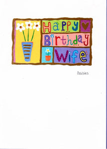 Wife Birthday - Daisies
