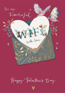 Valentine Card - Wife - Special Delivery Valentine's Day Cards in France