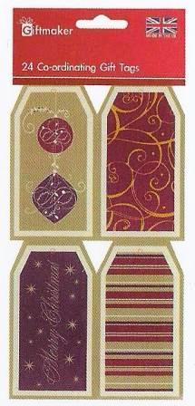 Christmas Gift Tags - Opulent Wonder (AA)