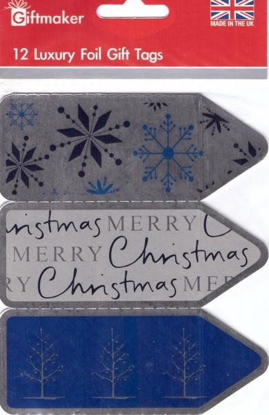 Christmas Gift Tags - Winter Sparkle (AA)