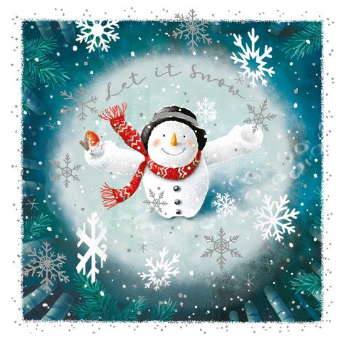 Charity Christmas Cards - Pack of 6 - Let It Snow