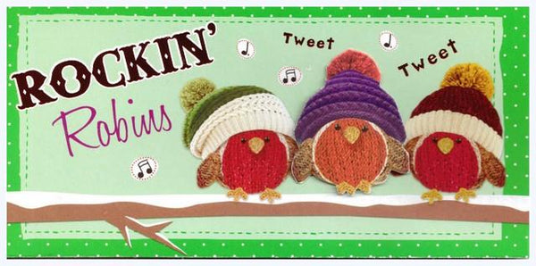 Christmas Card - Gift Wallet - Rockin' Robins