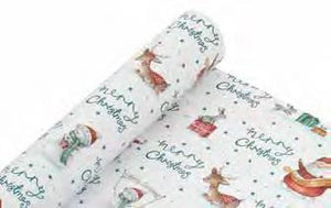 Christmas Gift Roll Wrap - Recyclable - Magical Santa