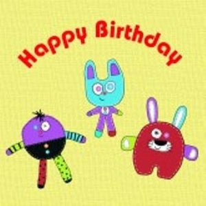 Children's Birthday Card - Stitch and Friends A