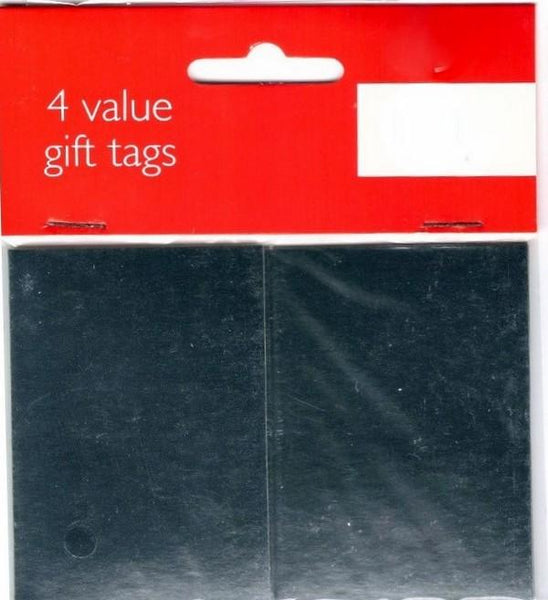 Gift Tags - Satin Silver