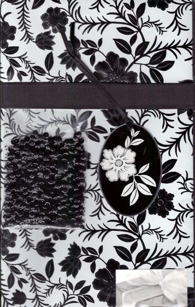 Gift Wrap Pack - White Floral