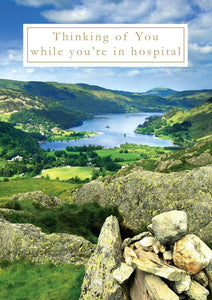 Get Well Soon Card - Ullswater, From Arnison Crag