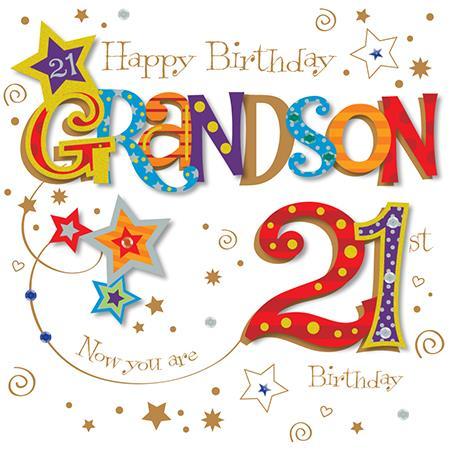 Grandson 21st Birthday - Grandson 21st