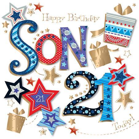 Son 21st Birthday - Son 21