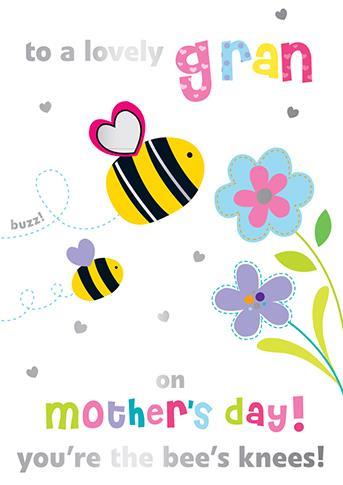 Mother's Day Card - Gran - Lovely Gran